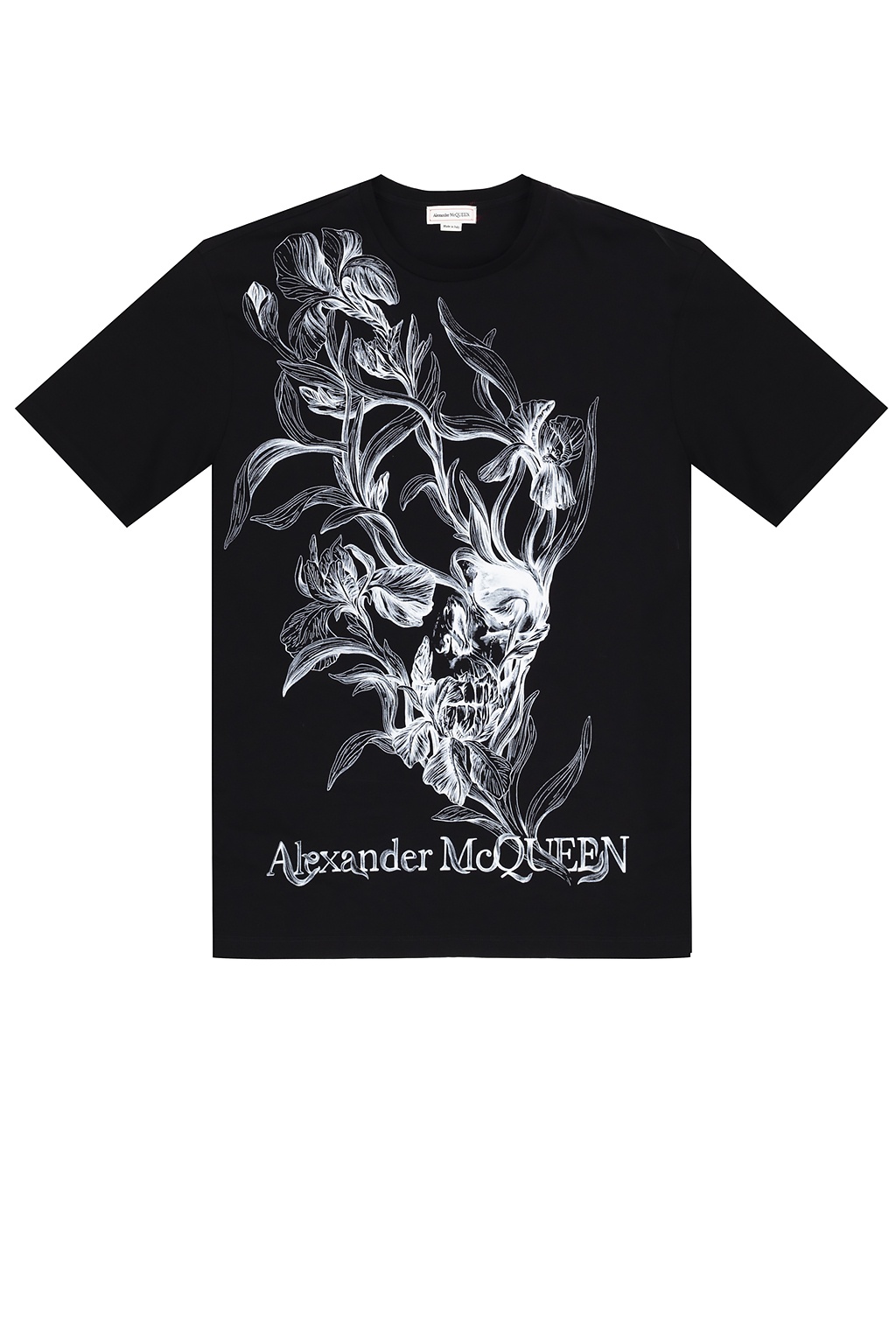 T-shirt with logo Alexander McQueen - Vitkac Singapore